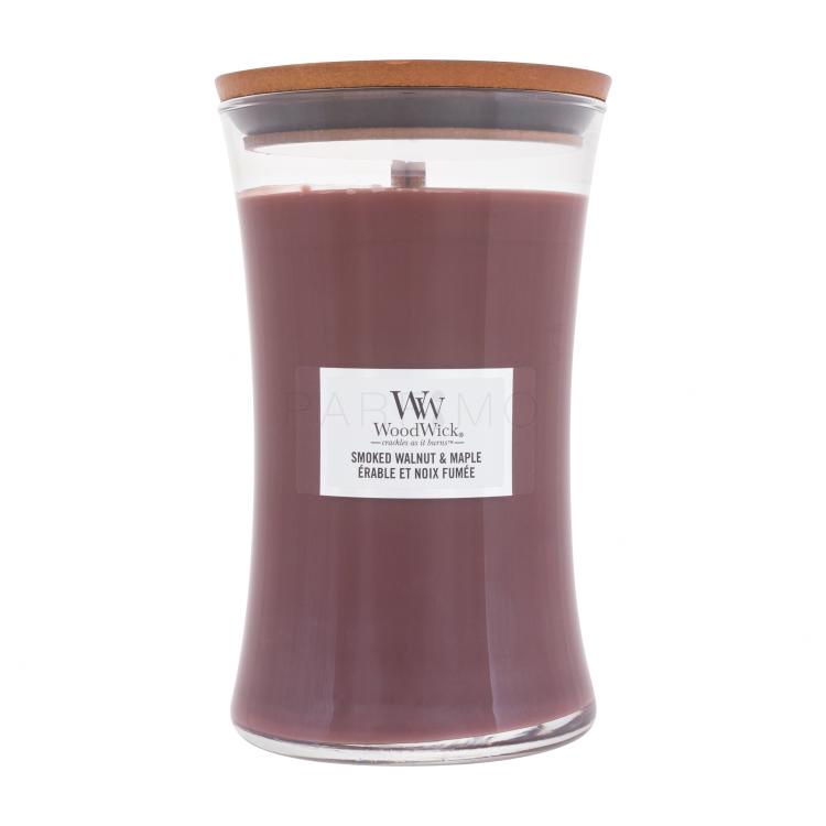 WoodWick Smoked Walnut &amp; Maple Mirisna svijeća 610 g