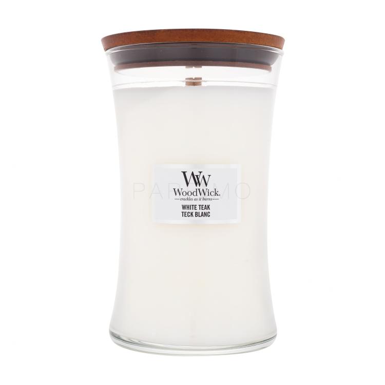 WoodWick White Teak Mirisna svijeća 610 g