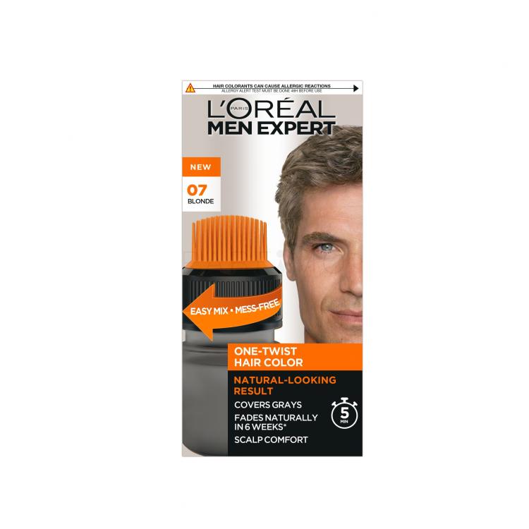 L&#039;Oréal Paris Men Expert One-Twist Hair Color Boja za kosu za muškarce 50 ml Nijansa 07 Dark Blonde