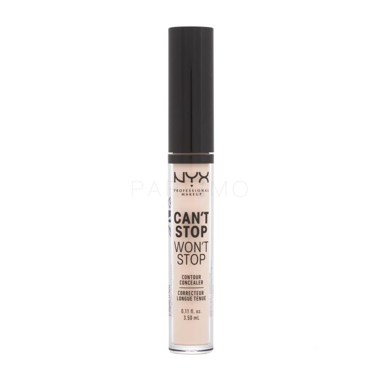 NYX Professional Makeup Can't Stop Won't Stop Contour Concealer Korektor za žene 3,5 ml Nijansa 06 Vanilla