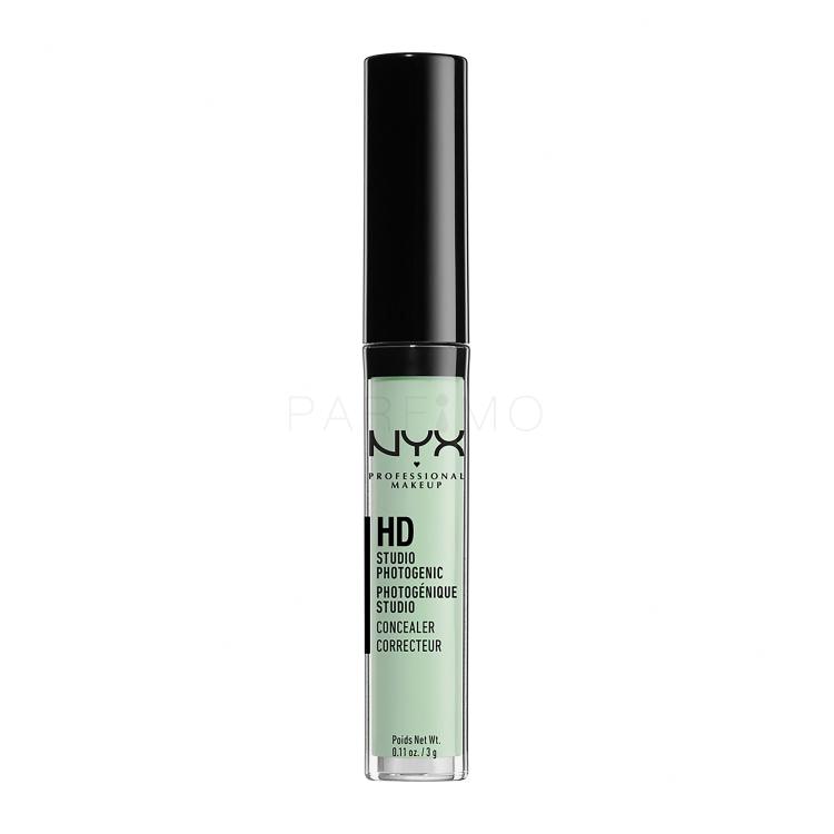 NYX Professional Makeup HD Concealer Korektor za žene 3 g Nijansa 12 Geen