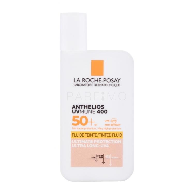 La Roche-Posay Anthelios UVMUNE 400 Tinted Fluid SPF50+ Proizvod za zaštitu lica od sunca za žene 50 ml