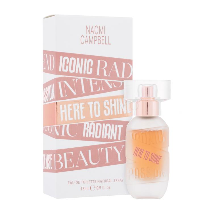 Naomi Campbell Here To Shine Toaletna voda za žene 15 ml