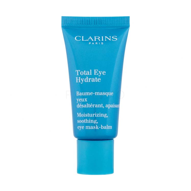 Clarins Total Eye Hydrate Moisturizing, Soothing, Eye Mask-Balm Maska za područje oko očiju za žene 20 ml