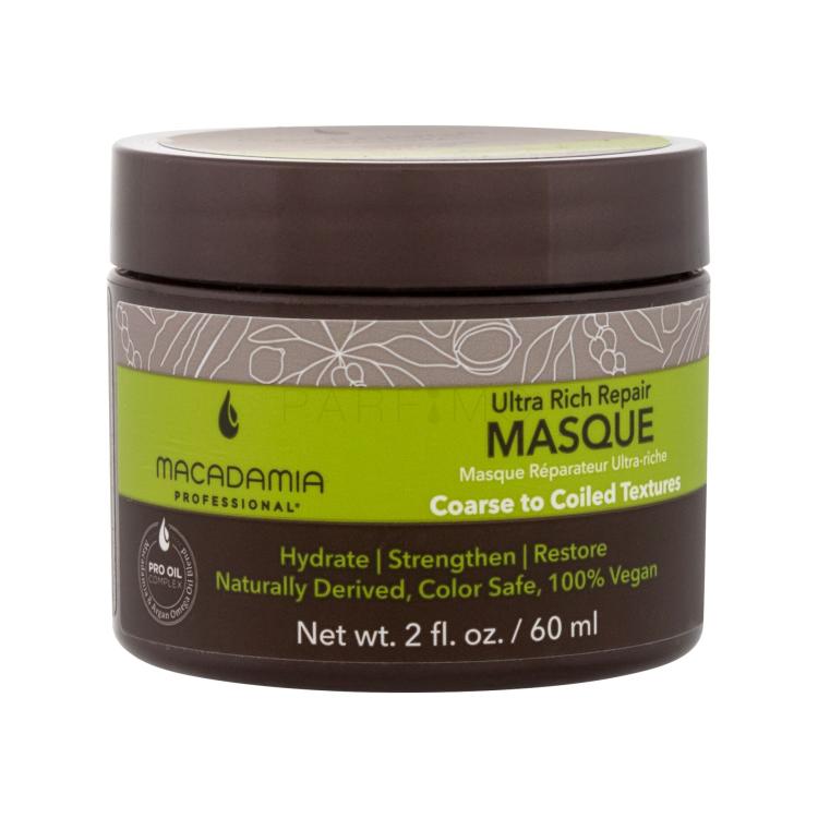Macadamia Professional Ultra Rich Repair Masque Maska za kosu za žene 60 ml