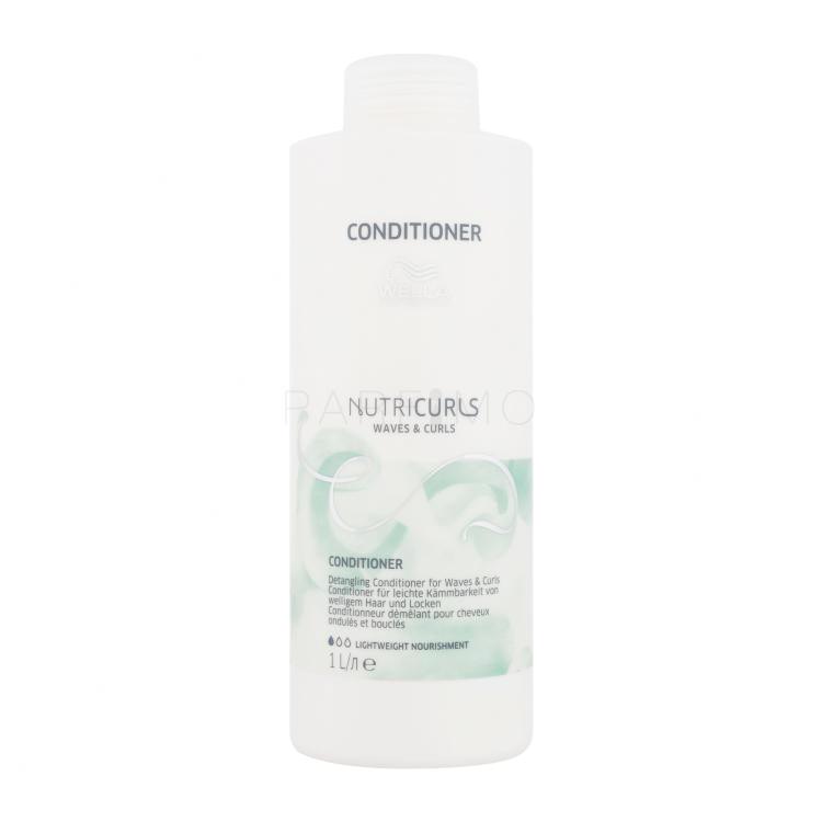 Wella Professionals NutriCurls Waves &amp; Curls Detangling Conditioner Regenerator za žene 1000 ml
