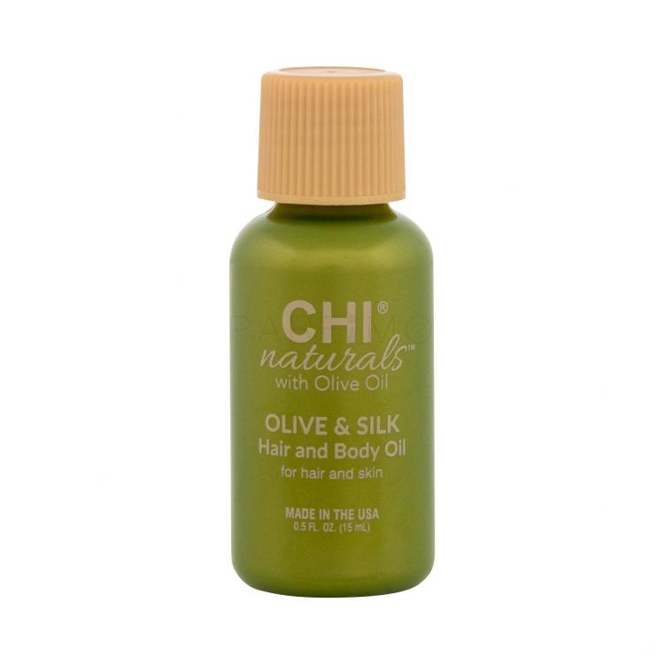 Farouk Systems CHI Olive Organics™ Olive &amp; Silk Hair And Body Oil Ulje za kosu za žene 15 ml