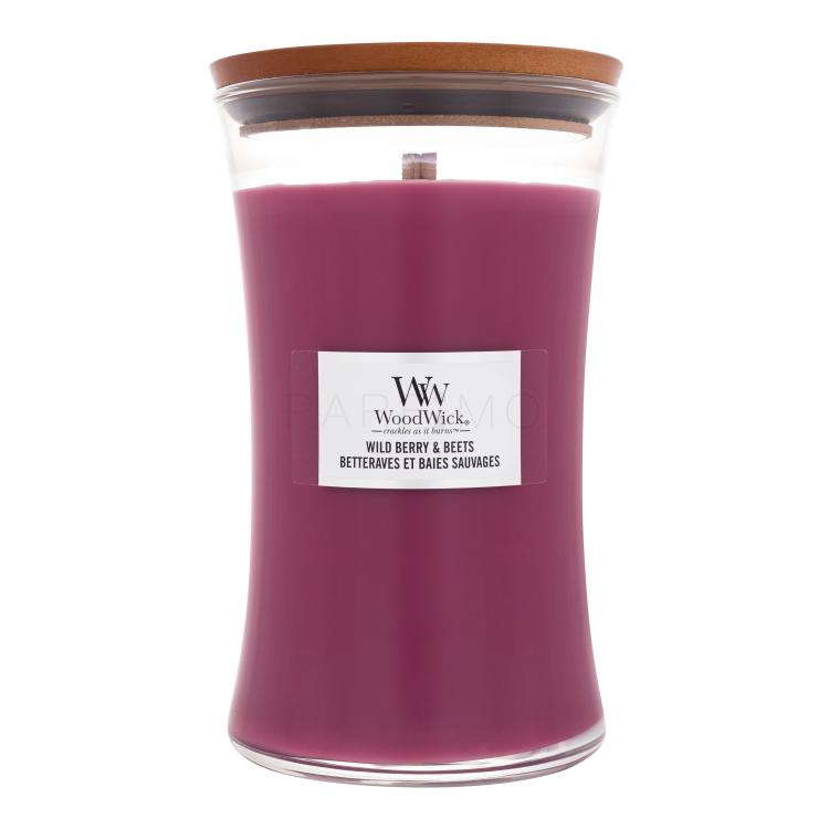 WoodWick Wild Berry &amp; Beets Mirisna svijeća 610 g