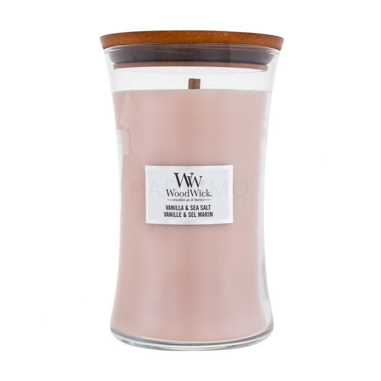 WoodWick Vanilla &amp; Sea Salt Mirisna svijeća 610 g