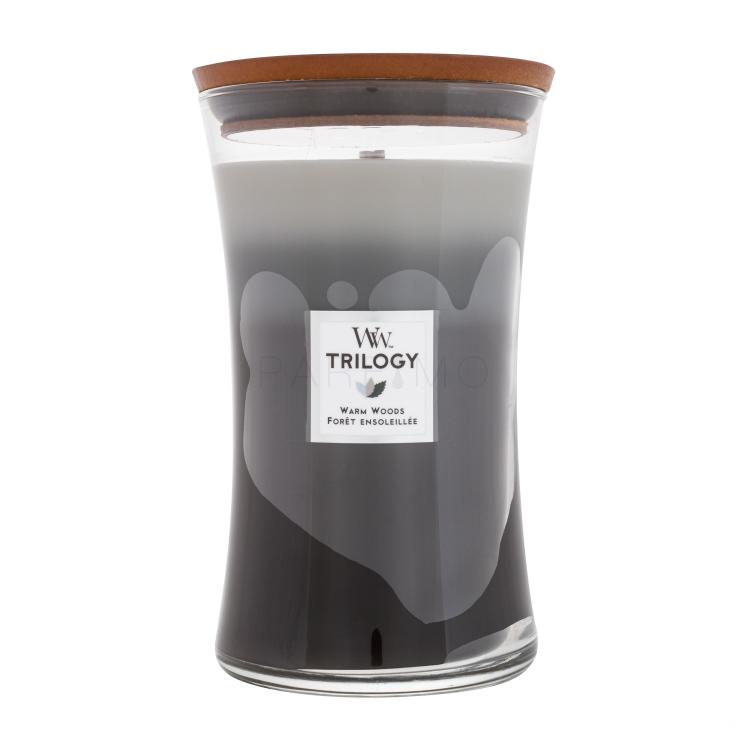 WoodWick Trilogy Warm Woods Mirisna svijeća 610 g