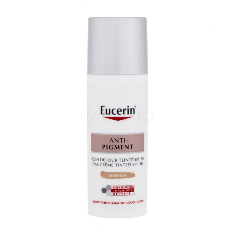 Eucerin Anti-Pigment Tinted Day Cream SPF30 Dnevna krema za lice za žene 50 ml Nijansa Medium