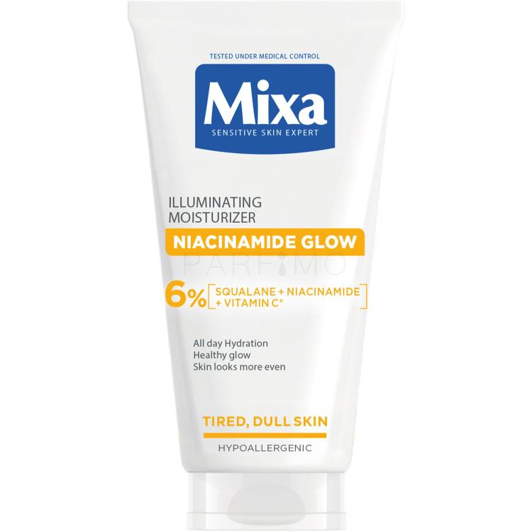 Mixa Niacinamide Glow Illuminating Moisturizer Dnevna krema za lice za žene 50 ml