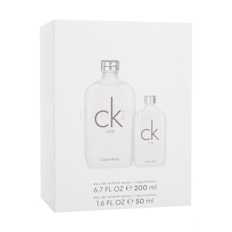 Calvin Klein CK One Poklon set toaletna voda 200 ml + toaletna voda 50 ml