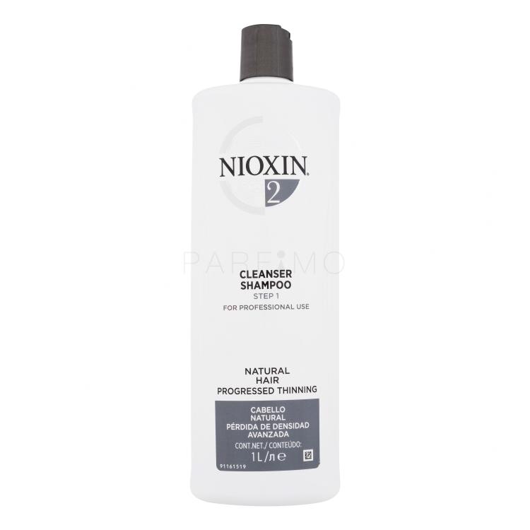 Nioxin System 2 Cleanser Šampon za žene 1000 ml