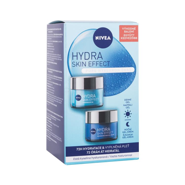 Nivea Hydra Skin Effect Duo Pack Poklon set dnevni gel za kožu Hydra Skin Effect 50 ml + noćni gel za kožu Hydra Skin Effect 50 ml