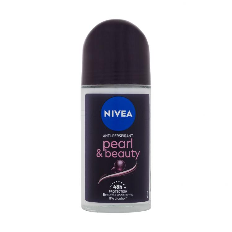 Nivea Pearl &amp; Beauty Black 48H Antiperspirant za žene 50 ml