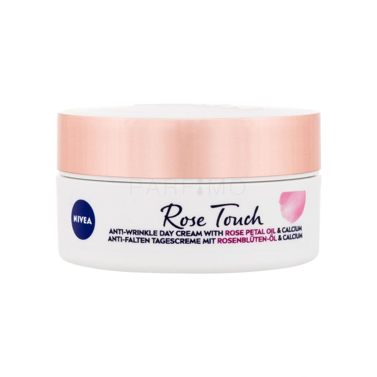 Nivea Rose Touch Anti-Wrinkle Day Cream Dnevna krema za lice za žene 50 ml