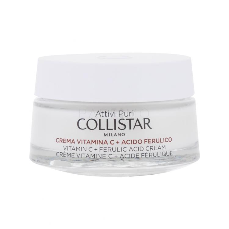 Collistar Pure Actives Vitamin C + Ferulic Acid Cream Dnevna krema za lice za žene 50 ml tester
