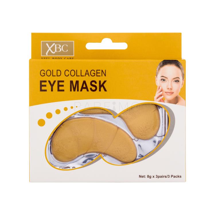 Xpel Gold Collagen Eye Mask Maska za područje oko očiju za žene 3 kom