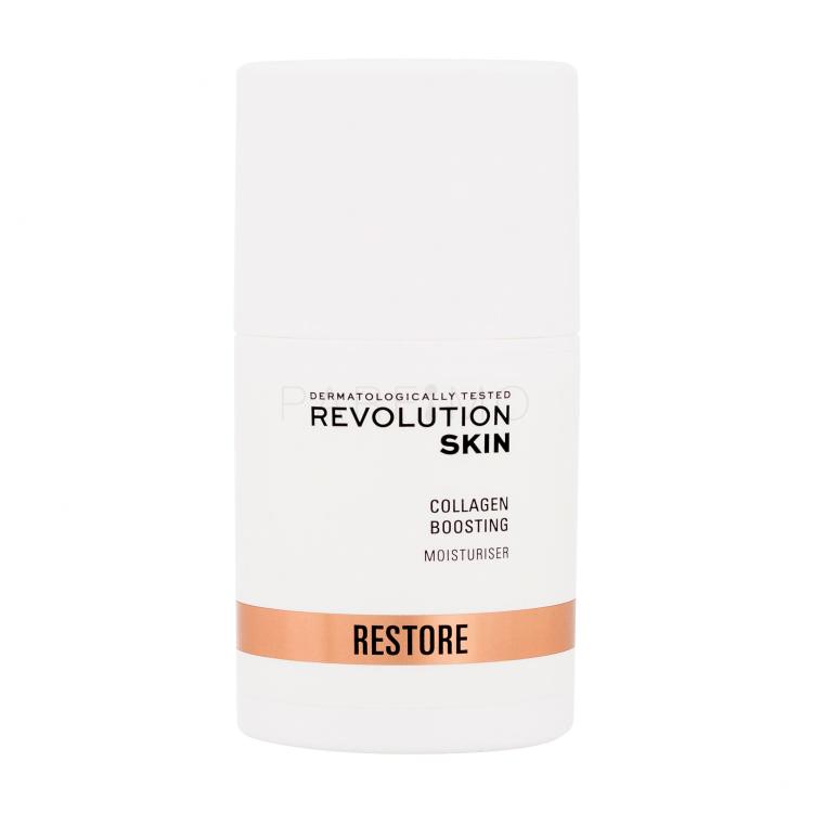 Revolution Skincare Restore Collagen Boosting Moisturiser Dnevna krema za lice za žene 50 ml
