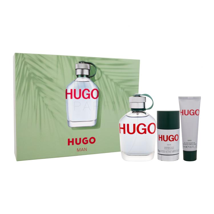 HUGO BOSS Hugo Man Poklon set toaletna voda 125 ml + gel za tuširanje 50 ml + dezodorans 75 ml