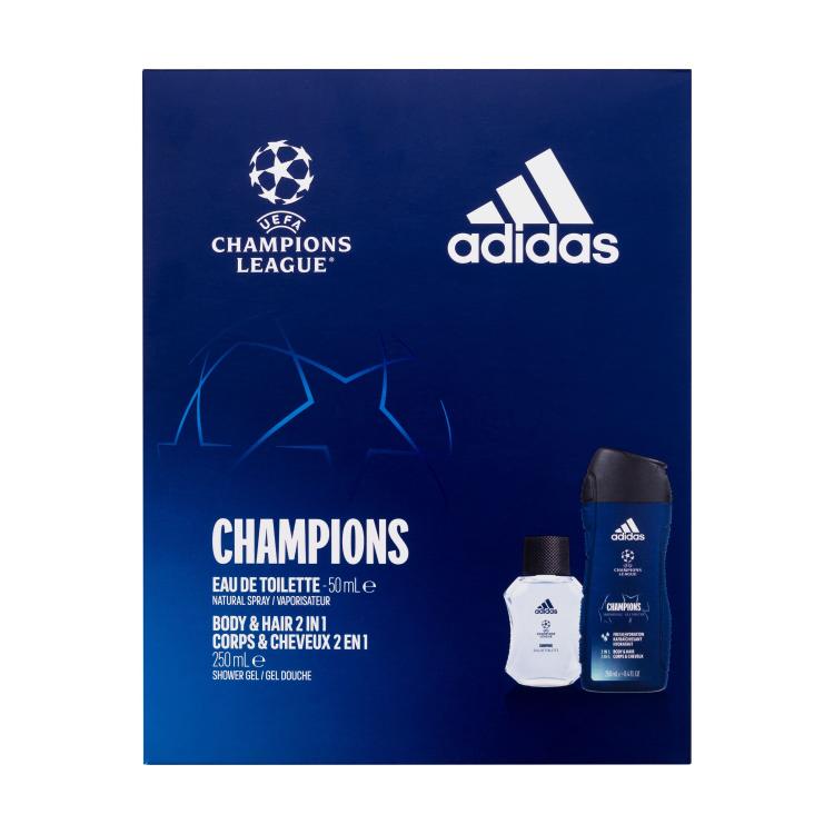Adidas UEFA Champions League Edition VIII Poklon set toaletna voda 50 ml + gel za tuširanje 250 ml