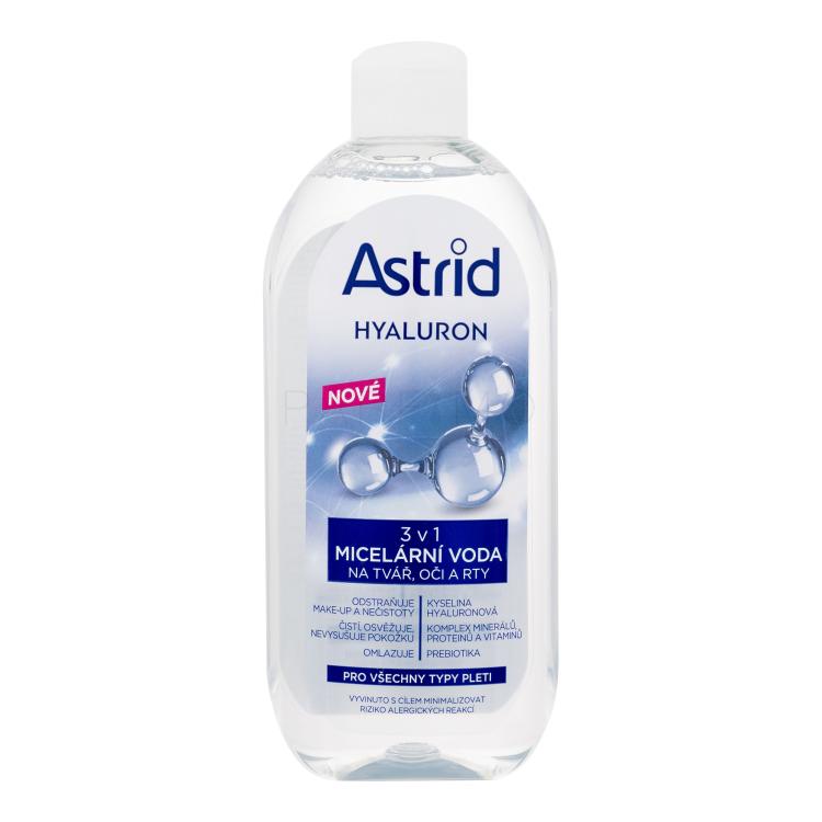 Astrid Hyaluron 3in1 Micellar Water Micelarna voda za žene 400 ml