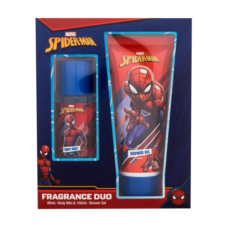 Marvel Spiderman Fragrance Duo Poklon set gel za tuširanje 150 ml + maglica za tijelo 80 ml