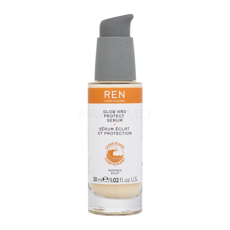 REN Clean Skincare Radiance Glow And Protect Serum Serum za lice za žene 30 ml