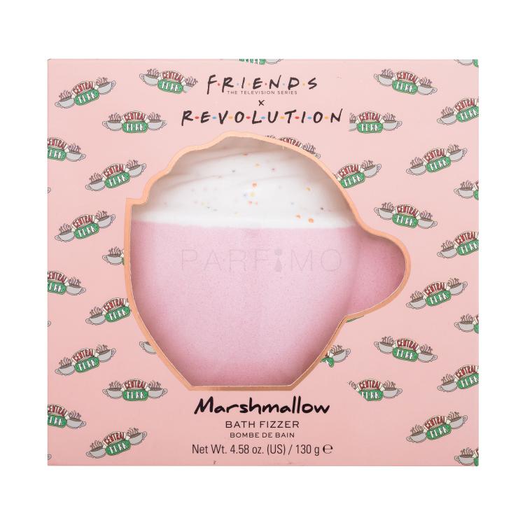 Makeup Revolution London X Friends Bath Fizzer Marshmallow Kugla za kupku za žene 130 g