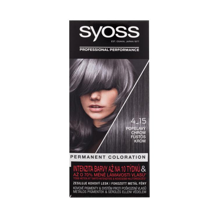 Syoss Permanent Coloration Boja za kosu za žene 50 ml Nijansa 4-15 Dusty Chrome