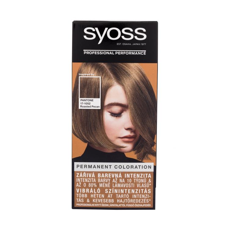Syoss Permanent Coloration Boja za kosu za žene 50 ml Nijansa 6-66 Roasted Pecan