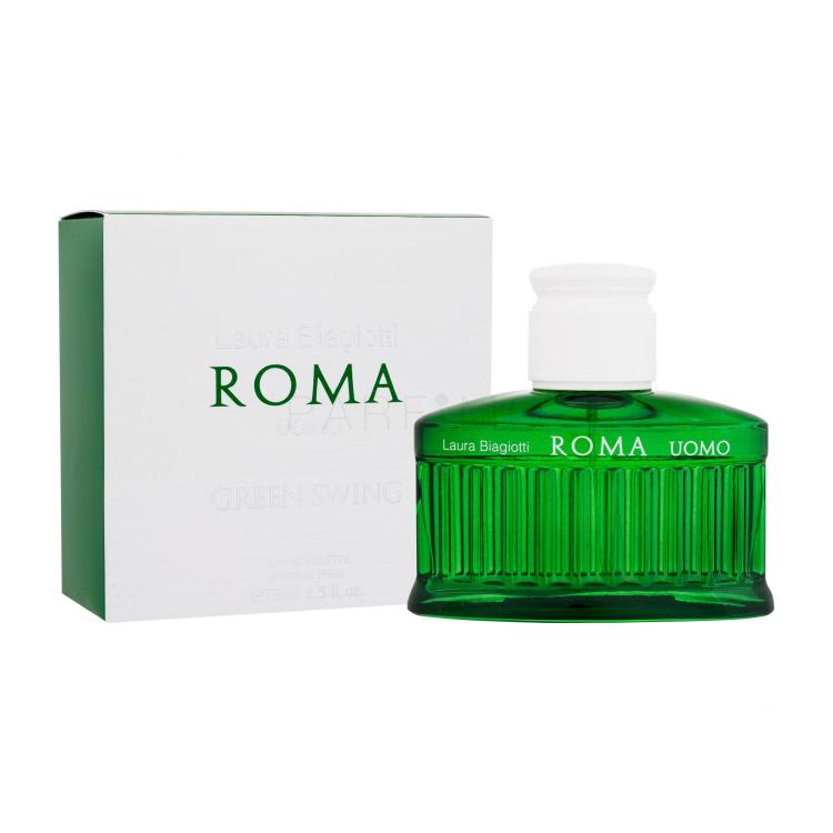 Laura Biagiotti Roma Uomo Green Swing Toaletna voda za muškarce 75 ml
