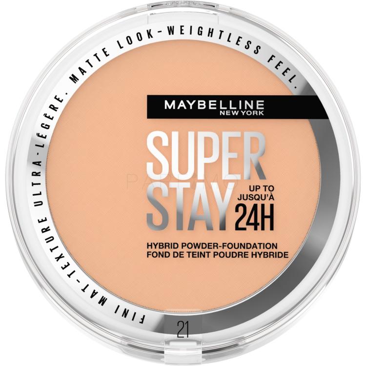 Maybelline Superstay 24H Hybrid Powder-Foundation Puder za žene 9 g Nijansa 21