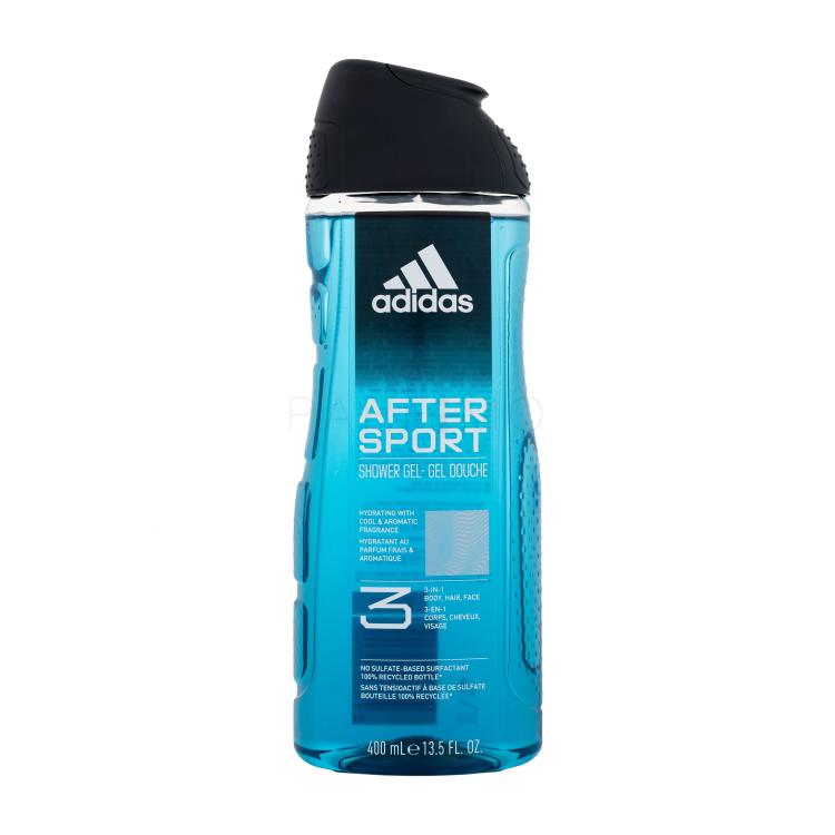 Adidas After Sport Shower Gel 3-In-1 Gel za tuširanje za muškarce 400 ml