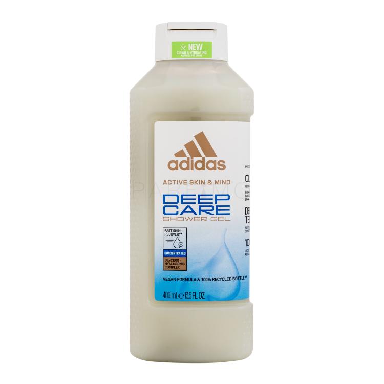 Adidas Deep Care New Clean &amp; Hydrating Gel za tuširanje za žene 400 ml