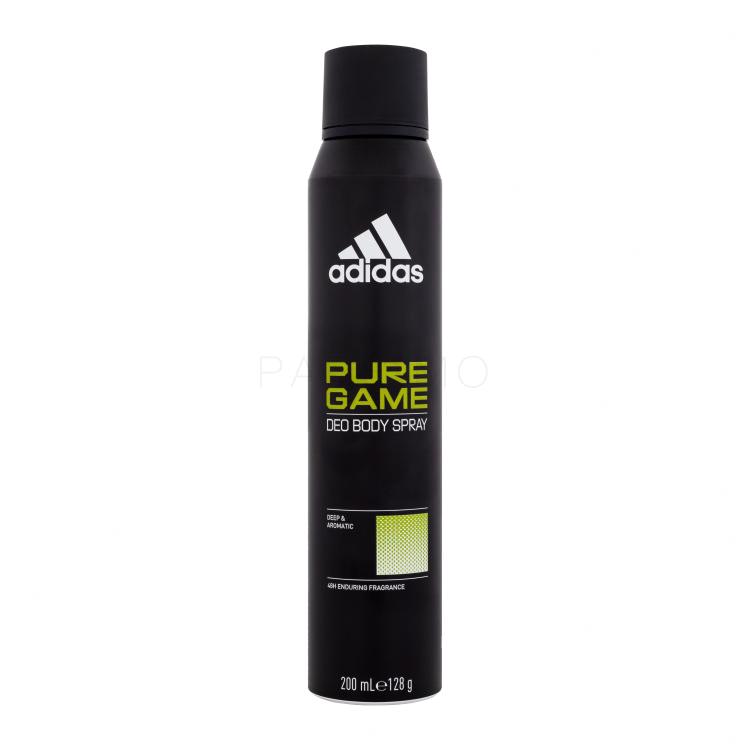 Adidas Pure Game Deo Body Spray 48H Dezodorans za muškarce 200 ml
