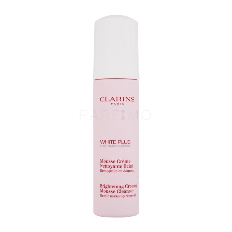 Clarins White Plus Brightening Creamy Mousse Cleanser Pjena za čišćenje lica za žene 150 ml