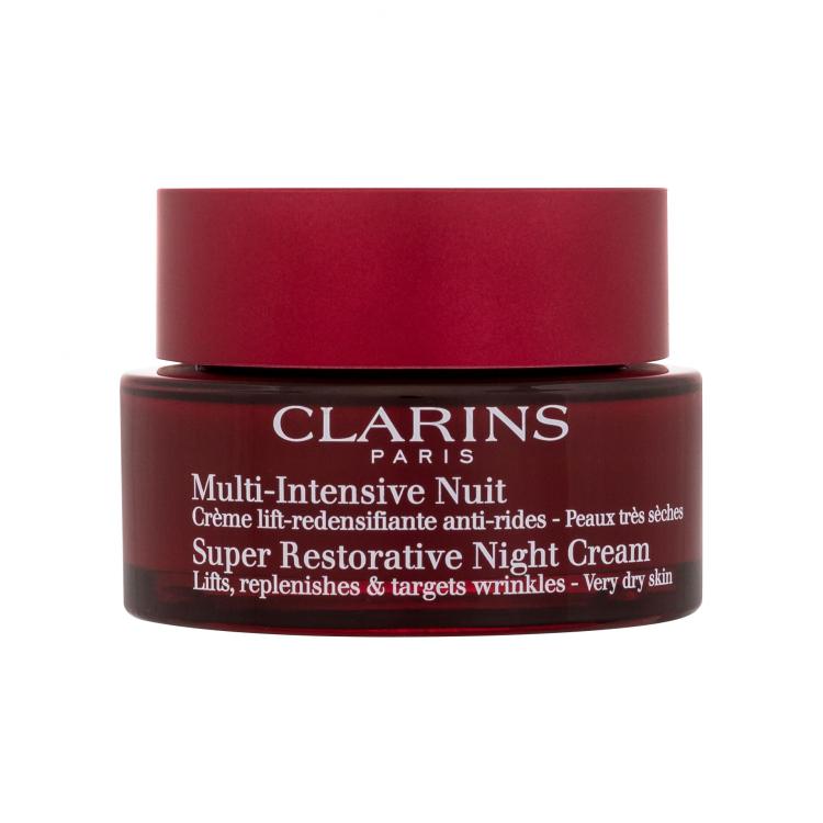 Clarins Super Restorative Night Cream Very Dry Skin Noćna krema za lice za žene 50 ml