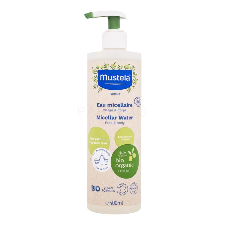 Mustela Bio Micellar Water Micelarna voda za djecu 400 ml