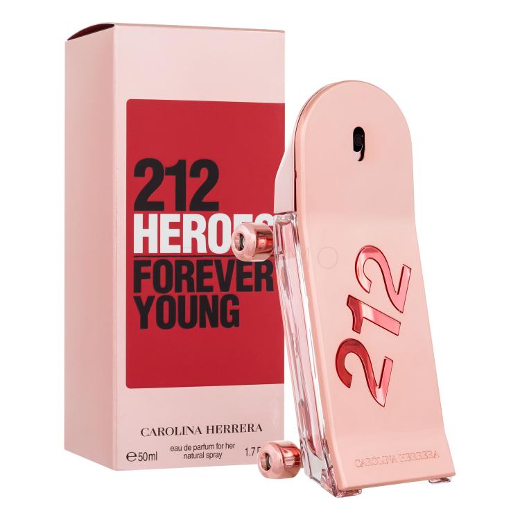 Carolina Herrera 212 Heroes Forever Young Parfemska voda za žene 50 ml