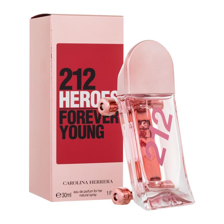 Carolina Herrera 212 Heroes Forever Young Parfemska voda za žene 30 ml