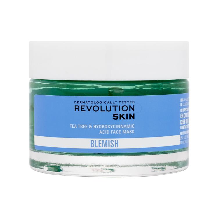 Revolution Skincare Blemish Tea Tree &amp; Hydroxycinnamic Acid Face Mask Maska za lice za žene 50 ml