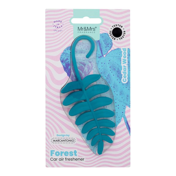 Mr&amp;Mrs Fragrance Forest Fern Tile Blue Miris za auto 1 kom