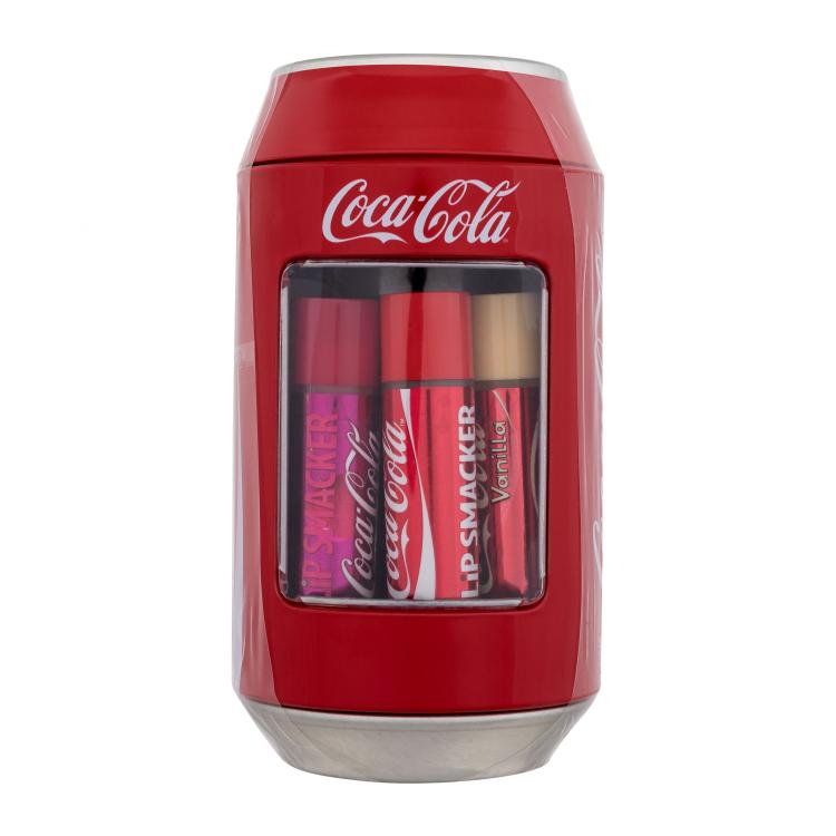 Lip Smacker Coca-Cola Can Collection Poklon set balzam za usne 6 x 4 g + limena kutija