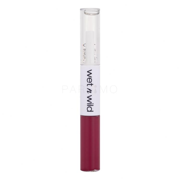 Wet n Wild MegaLast Lock &#039;N&#039; Shine Lip Color + Gloss Ruž za usne za žene 4 ml Nijansa LA Pink