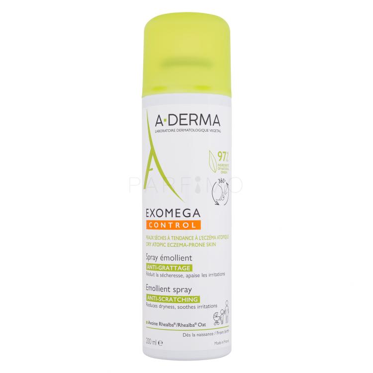 A-Derma Exomega Control Emollient Spray Losion i sprej za lice 200 ml