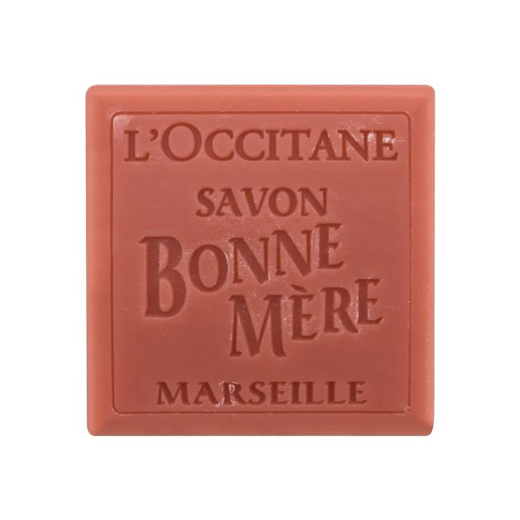 L&#039;Occitane Bonne Mère Soap Rhubarb &amp; Basil Tvrdi sapun za žene 100 g