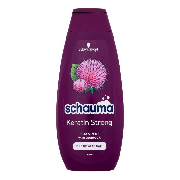 Schwarzkopf Schauma Keratin Strong Shampoo Šampon za žene 400 ml