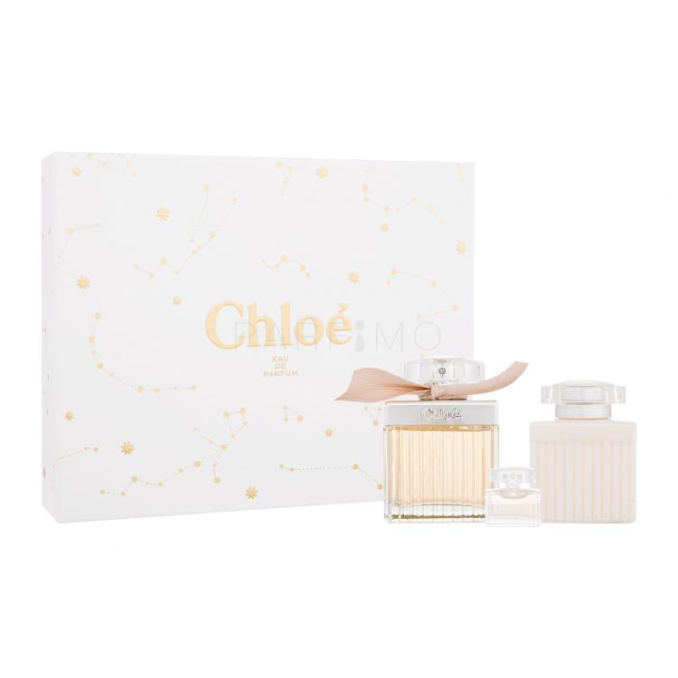 Chloé Chloé SET2 Poklon set parfemska voda 75 ml + losion za tijelo 100 ml + parfemska voda 5 ml